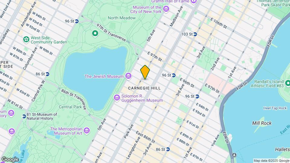 55 E 93rd St Map and Location Details