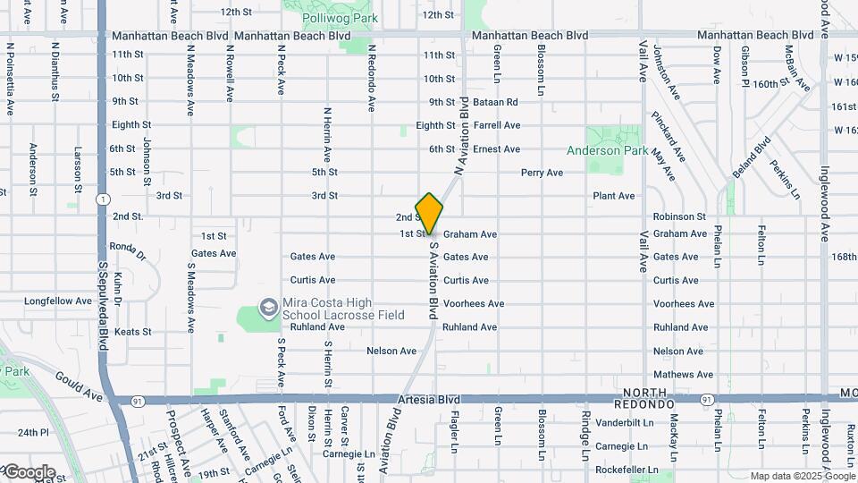 107 S Aviation Blvd Map and Location Details