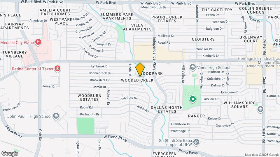 3025 Brookshire Dr Map and Location Details