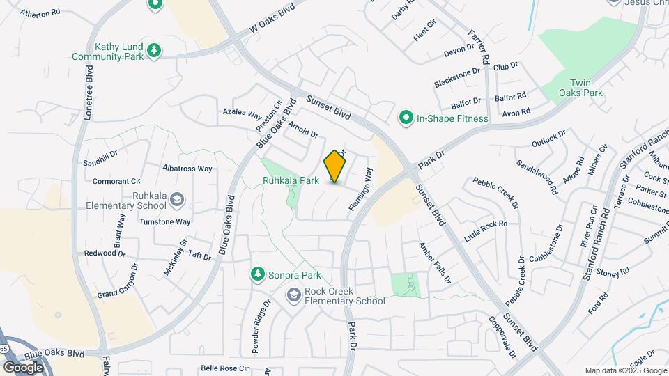 2317 Canary Dr Map and Location Details