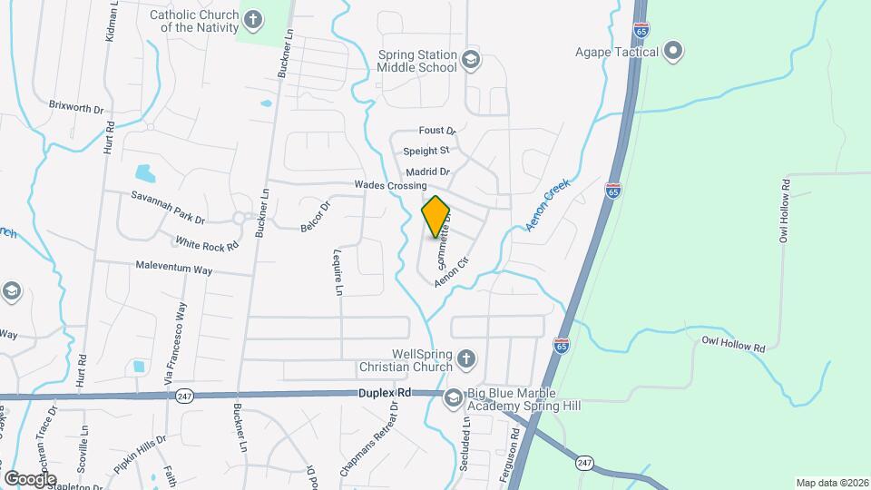 3016 Sommette Dr Map and Location Details