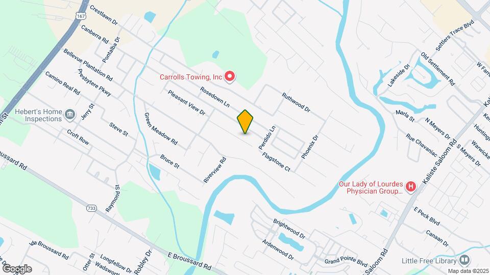 203 Metairie Ct Map and Location Details