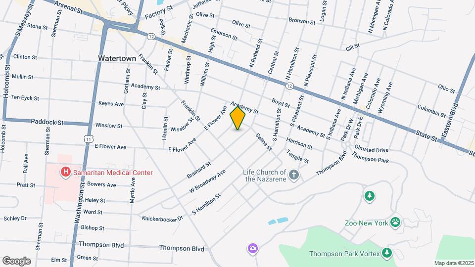 354 Arlington St Map and Location Details