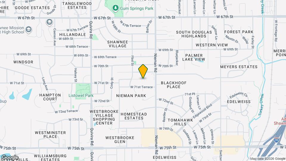 11211 W 71st St Map and Location Details