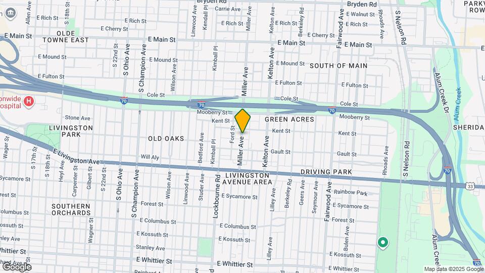 730 Miller Ave Map and Location Details