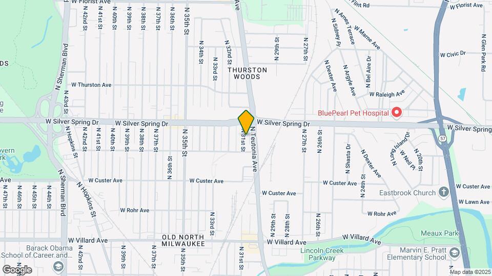 5536 N 31st St Map and Location Details