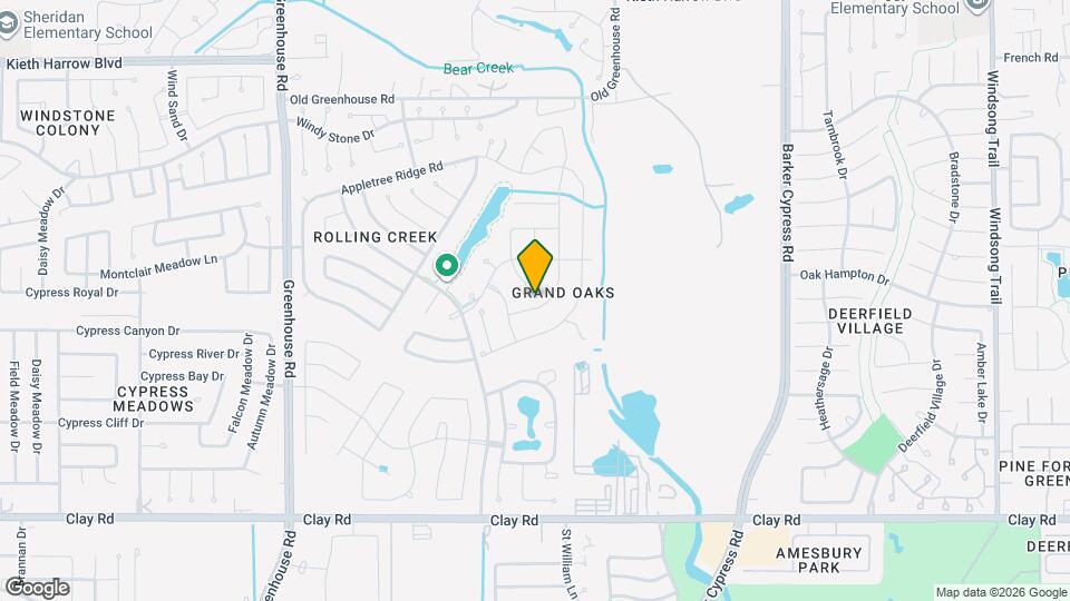 18514 Gardens End Ln Mapa y Detalles de la Ubicación