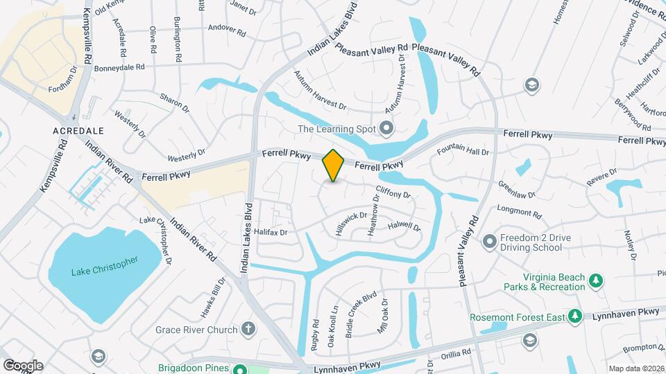 1504 Coatbridge Ct Map and Location Details