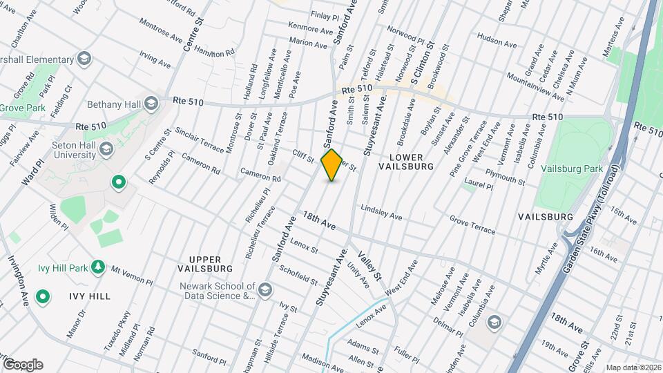 292 Smith St Mapa y Detalles de la Ubicación
