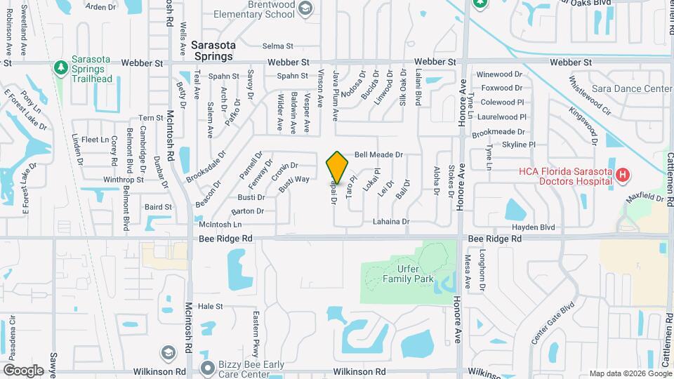 3719 Papai Dr Map and Location Details