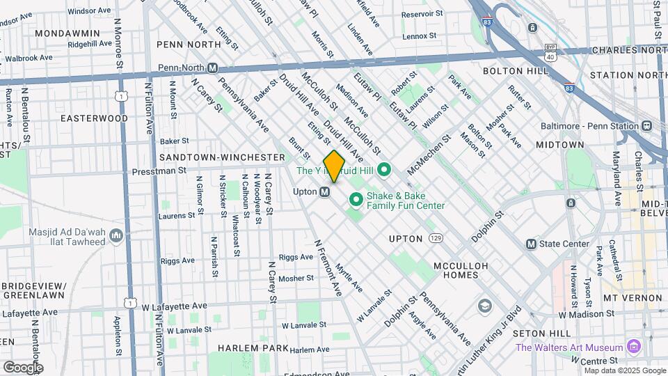 577 Laurens St Map and Location Details