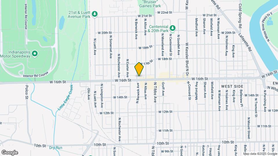 3460 W 16th St Map and Location Details
