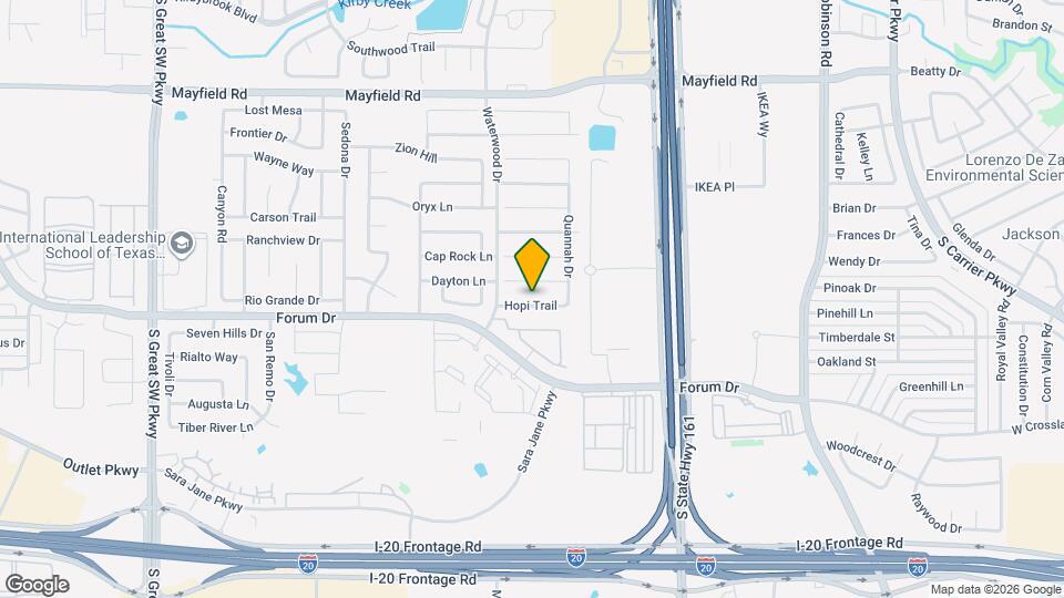 2032 Hopi Trail Map and Location Details