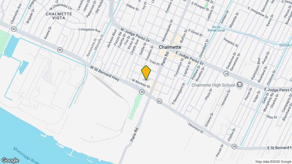 2107 Montesquieu St Map and Location Details