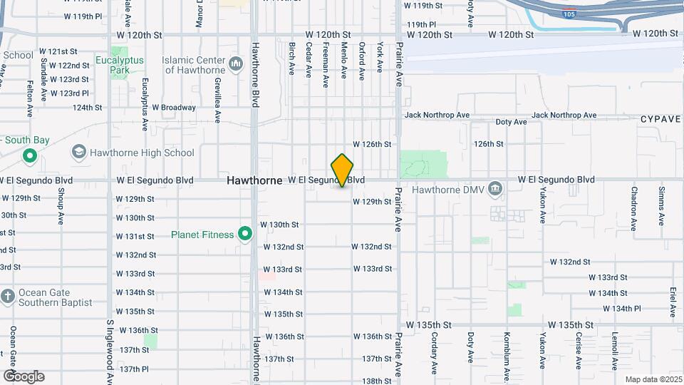 4117 W 129th St Map and Location Details