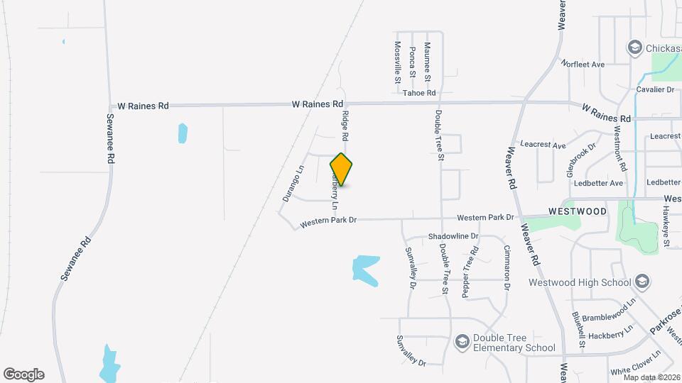 4292 Briarberry Ln Map and Location Details