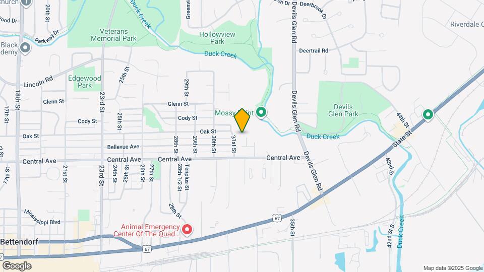 1114 Bellevue Ct Map and Location Details