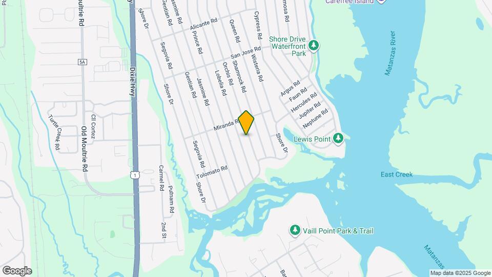 424 Orchis Rd Map and Location Details