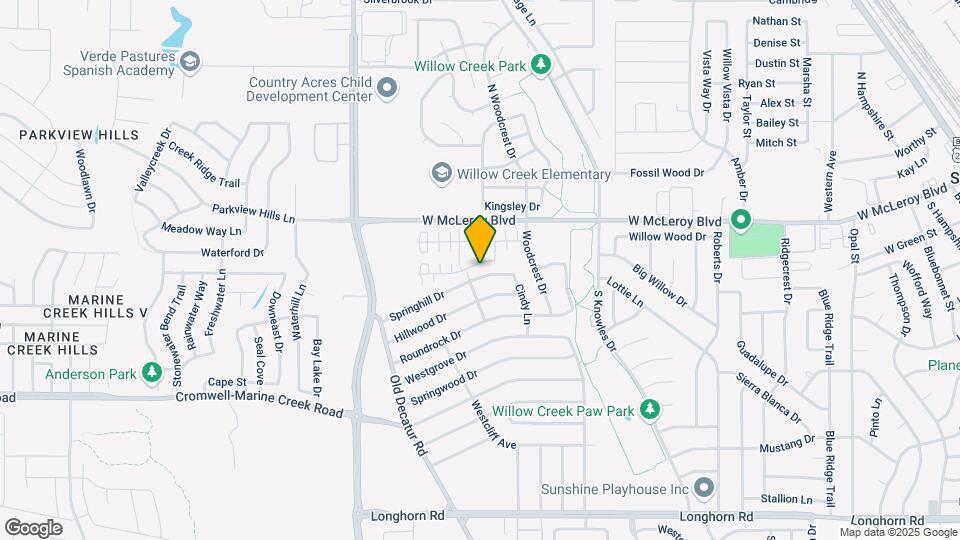 1044 Springhill Dr Map and Location Details