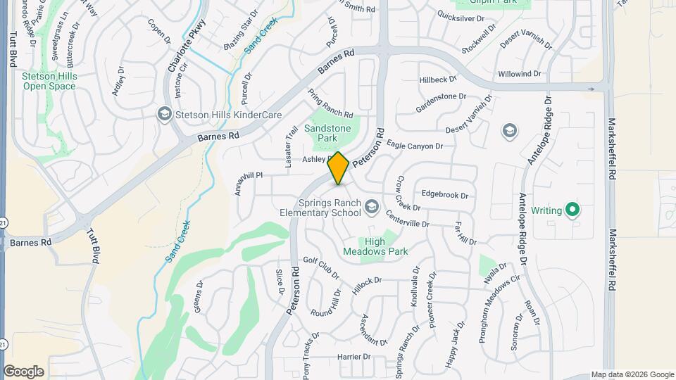 7045 Ash Creek Heights Mapa y Detalles de la Ubicación