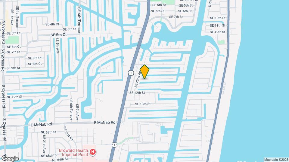2264 SE 10th Ct Map and Location Details
