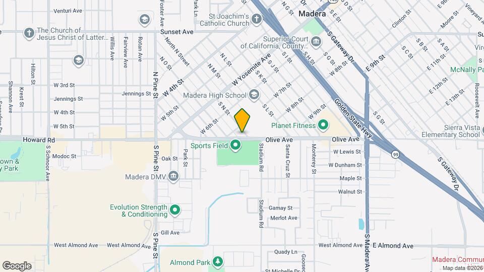 314 S N St Map and Location Details