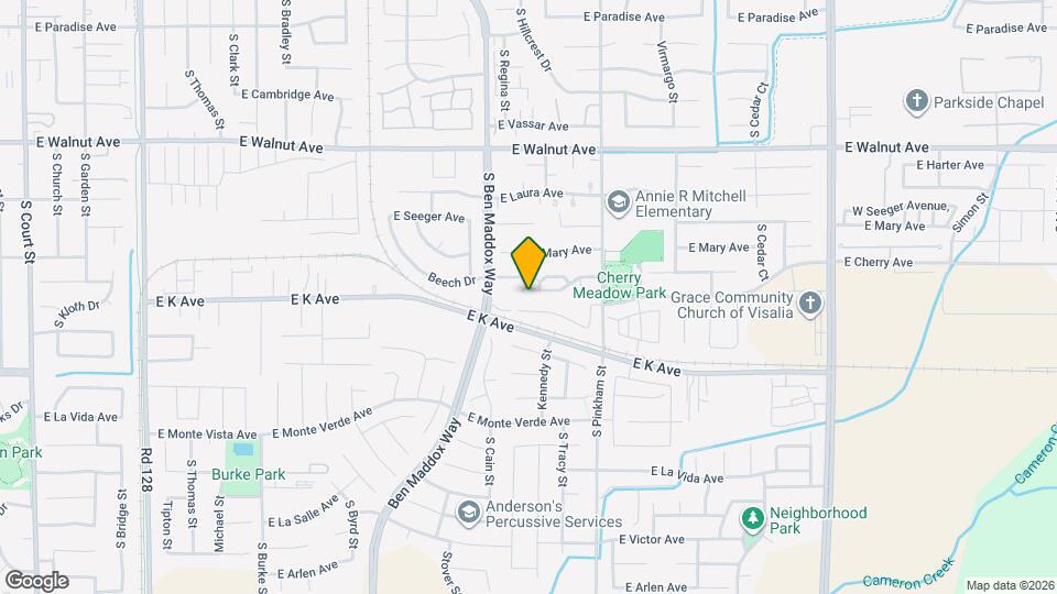 2450 S Cain Ct Map and Location Details