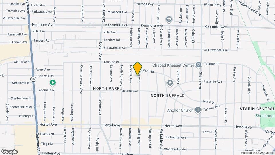 296 Sterling Ave Map and Location Details