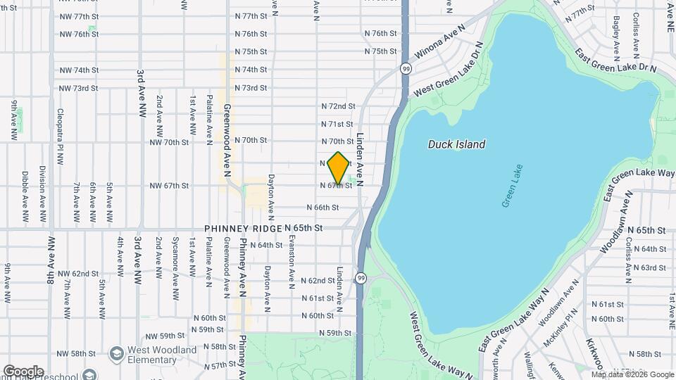 731 N 67th St Map and Location Details