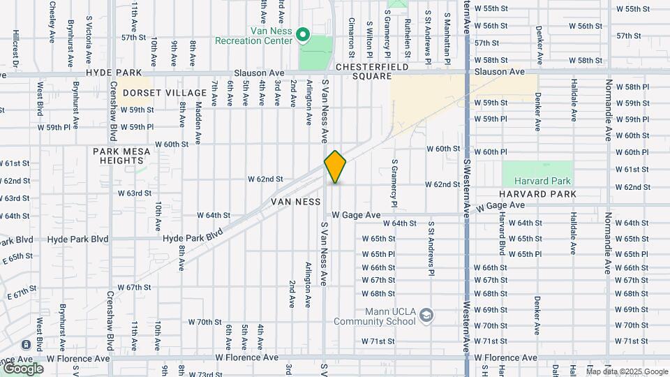 2150 W 62nd St Mapa y Detalles de la Ubicación