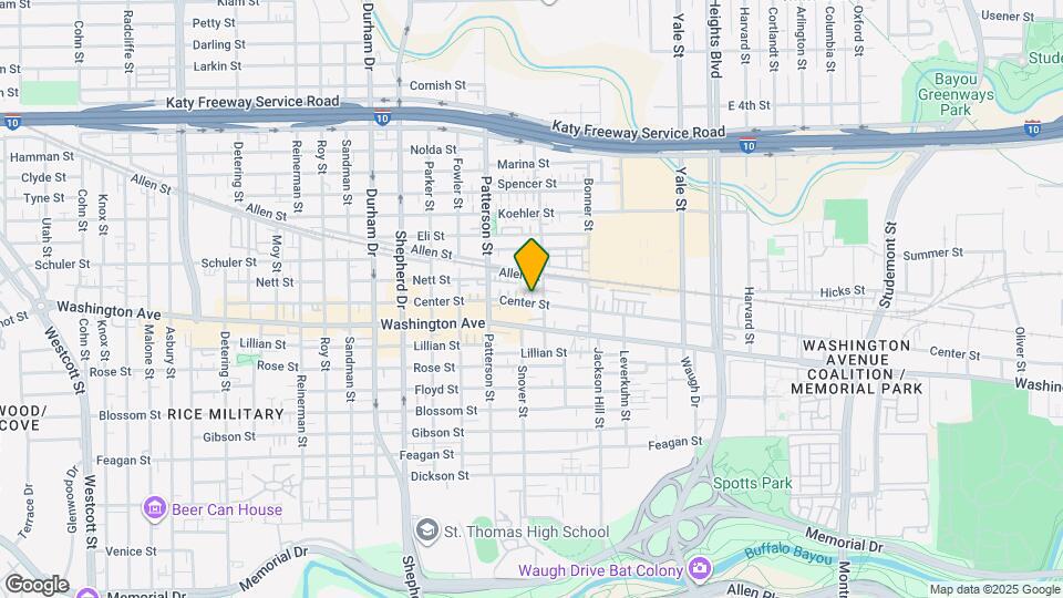 4318 Center St Map and Location Details