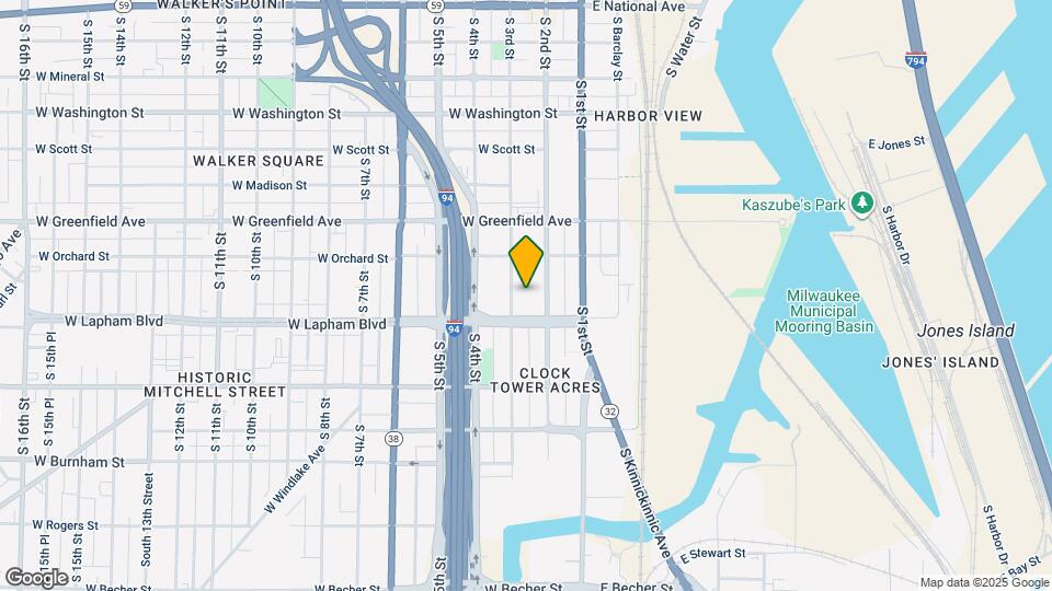 1552 S 3rd St Map and Location Details