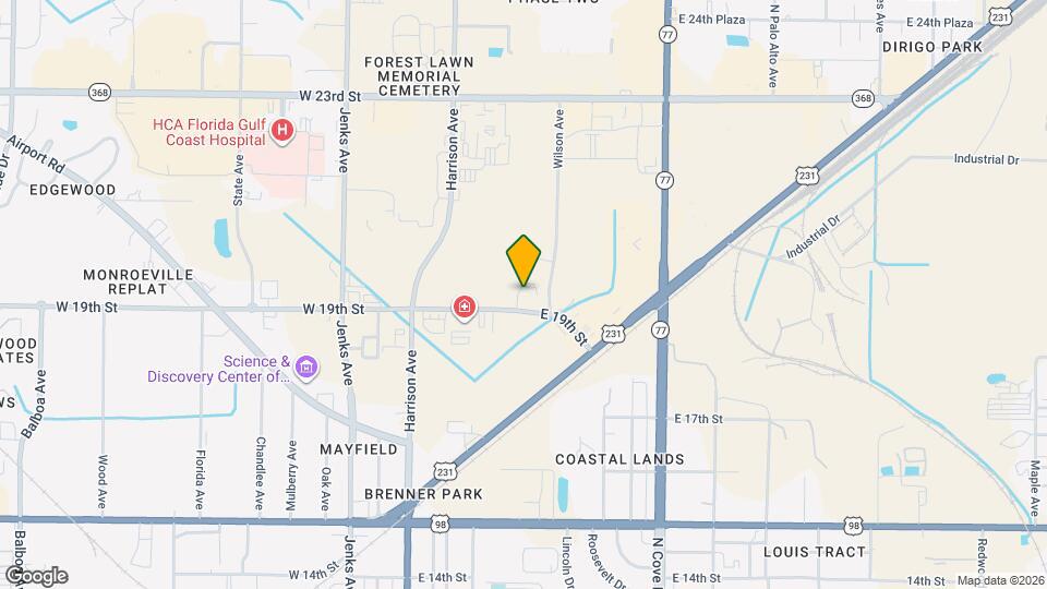 425 E 19th St Map and Location Details