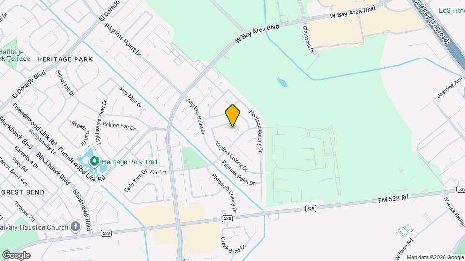 2706 King James Ct Map and Location Details