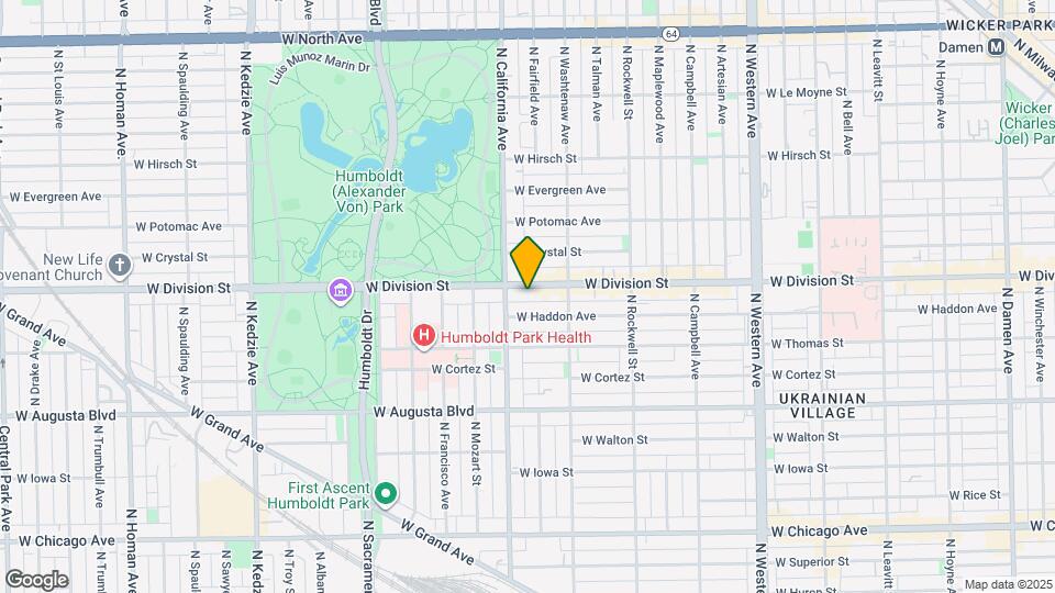 2739 W Division St, Unit 4 Map and Location Details