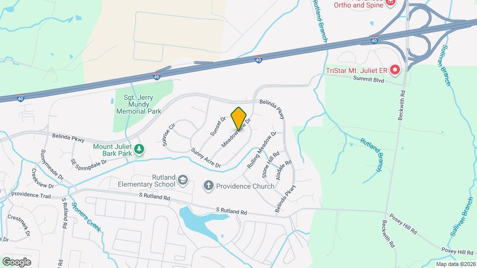 622 Meadowview Dr Map and Location Details