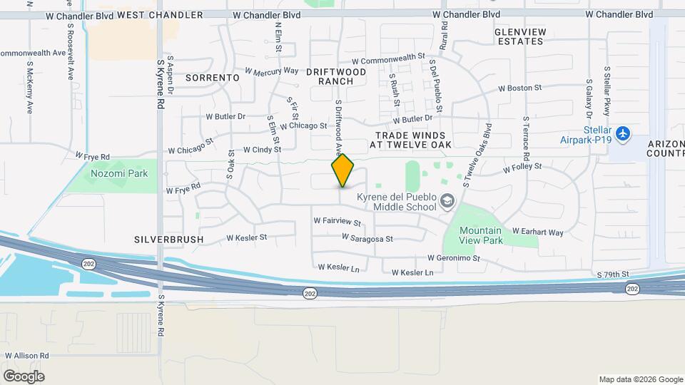 5393 W Elgin St Map and Location Details