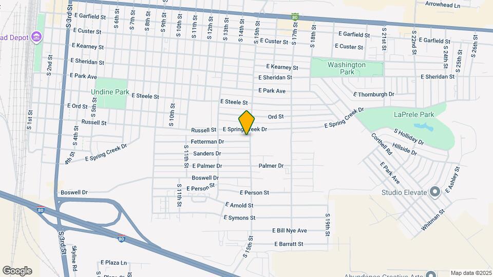 1425 Fetterman Dr Map and Location Details