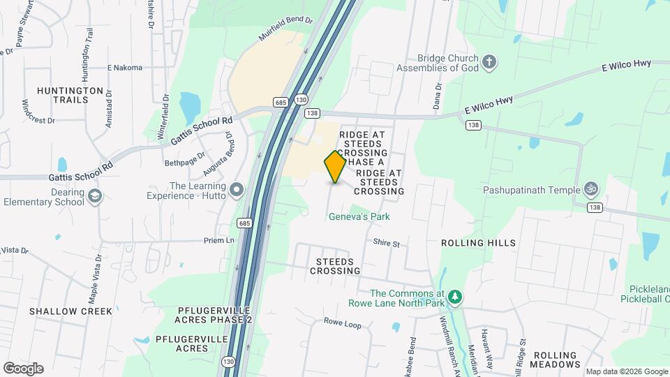 21107 Secretariat Ridge Ln Map and Location Details