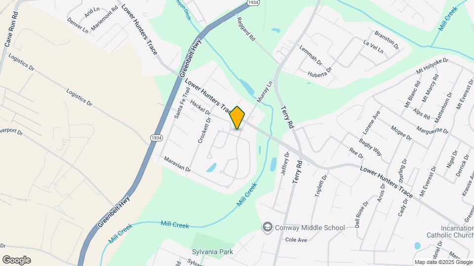 6113 Maravian Dr Map and Location Details