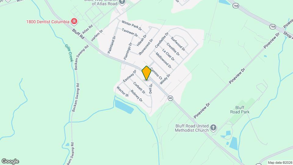 4608 Sheraton Rd Map and Location Details