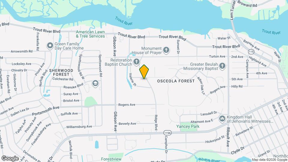 9554 Ridge Blvd Map and Location Details