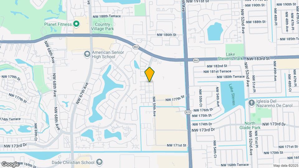 17906 NW 59th Ave Map and Location Details