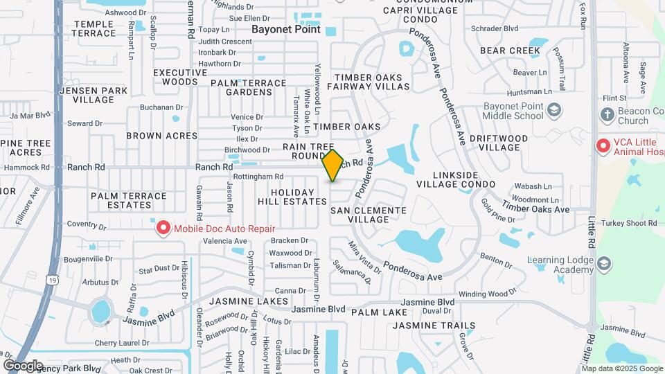 8015 San Fernando Dr Map and Location Details