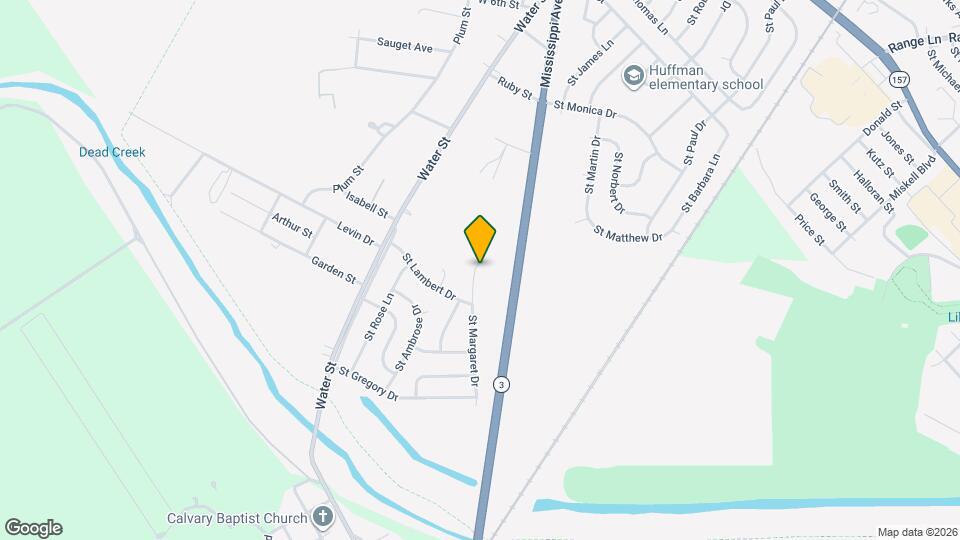 1056 St Margaret Dr Mapa y Detalles de la Ubicación