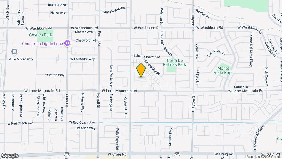 2734 Stormy Star Ave Map and Location Details