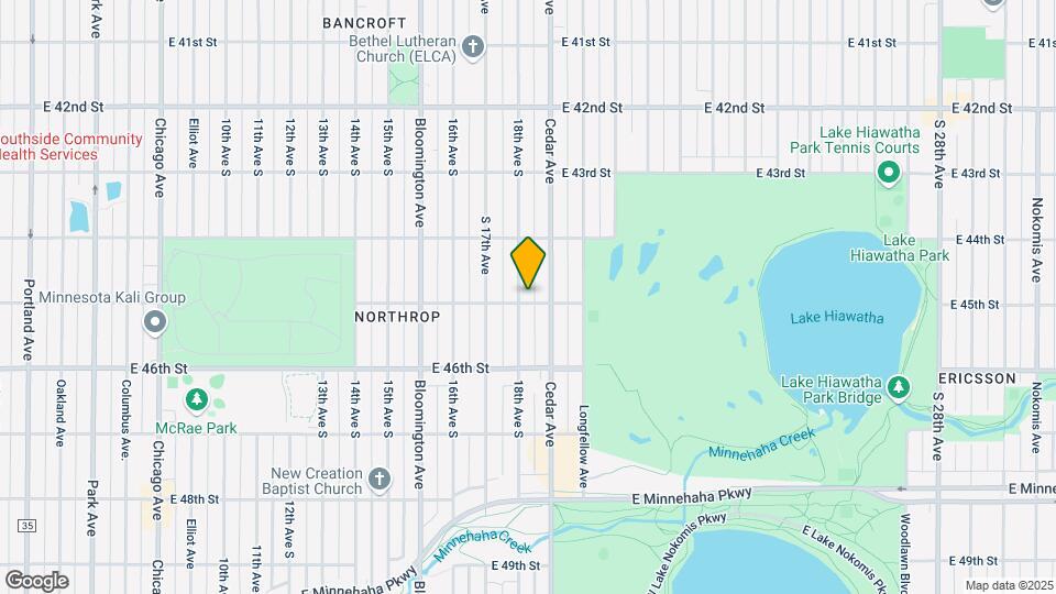 4457 18th Ave S Map and Location Details