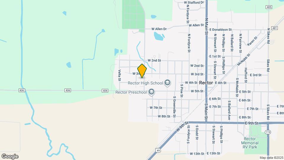 318 S Woodland Heights Dr Mapa y Detalles de la Ubicación