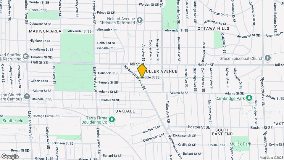 1308 Kalamazoo Ave SE Map and Location Details