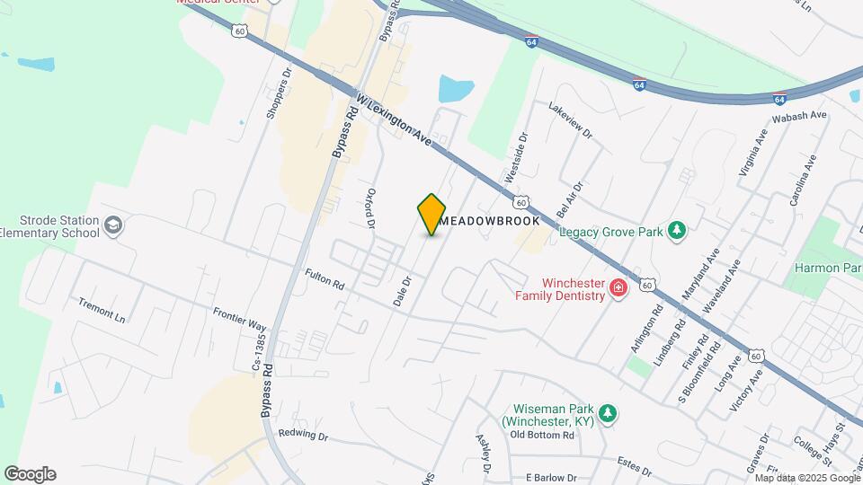 1320 Dale Dr Map and Location Details